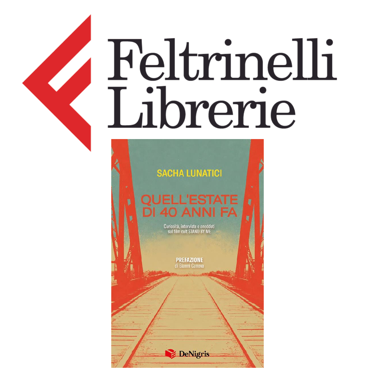 lo shop feltrinelli dove acquistare il libro quell'estate di 40 anni su stand by me - nerdface