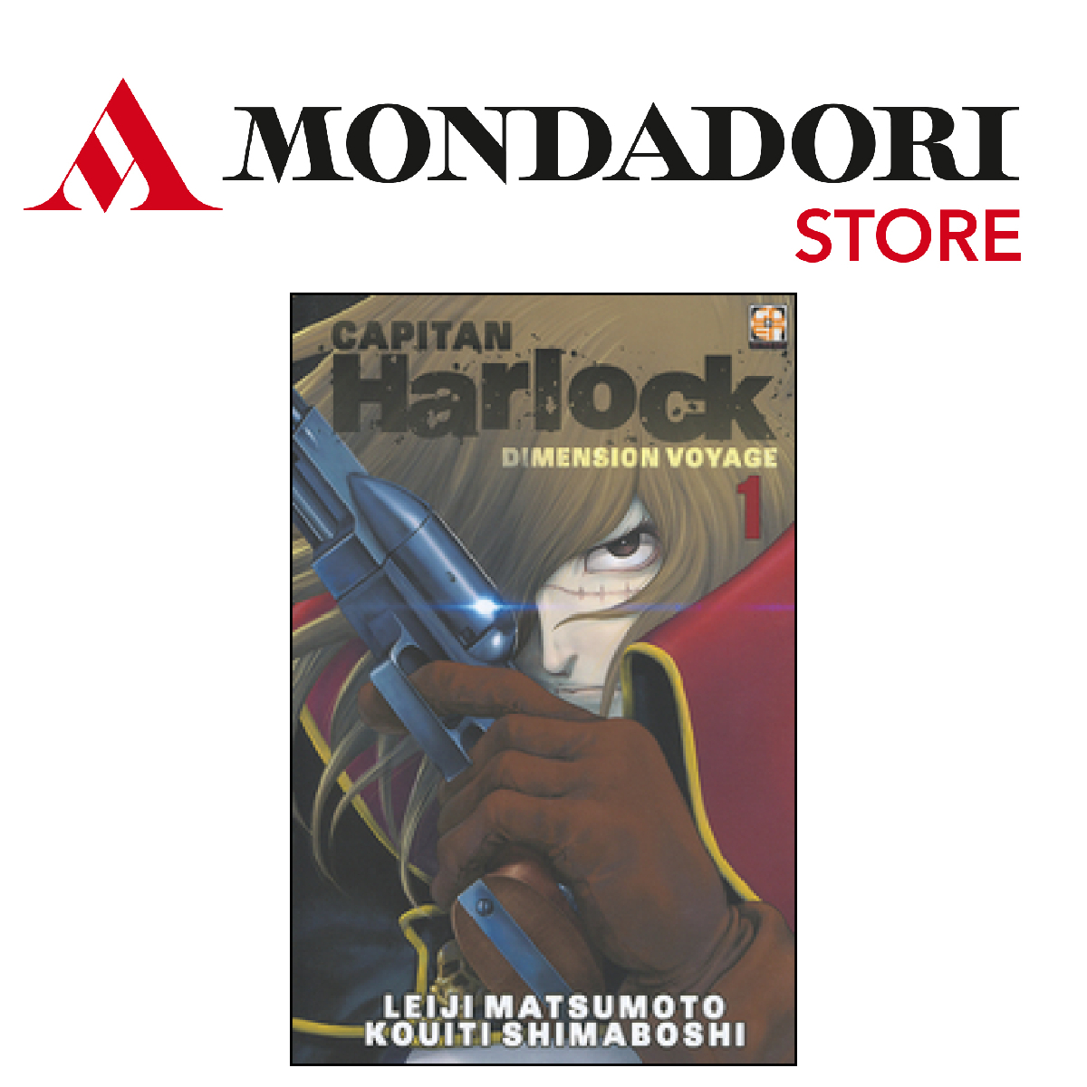 lo shop mondadori dove acquistare il manga capitan harlock dimension voyage - nerdface