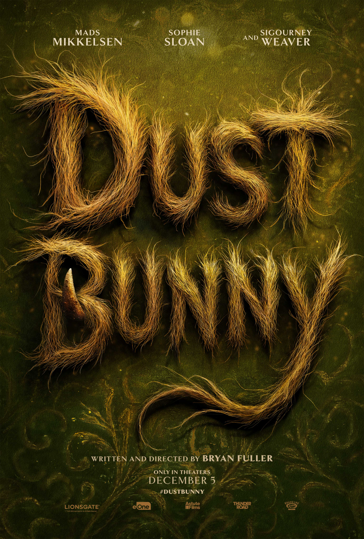 il poster ufficiale di dust bunny - nerdface