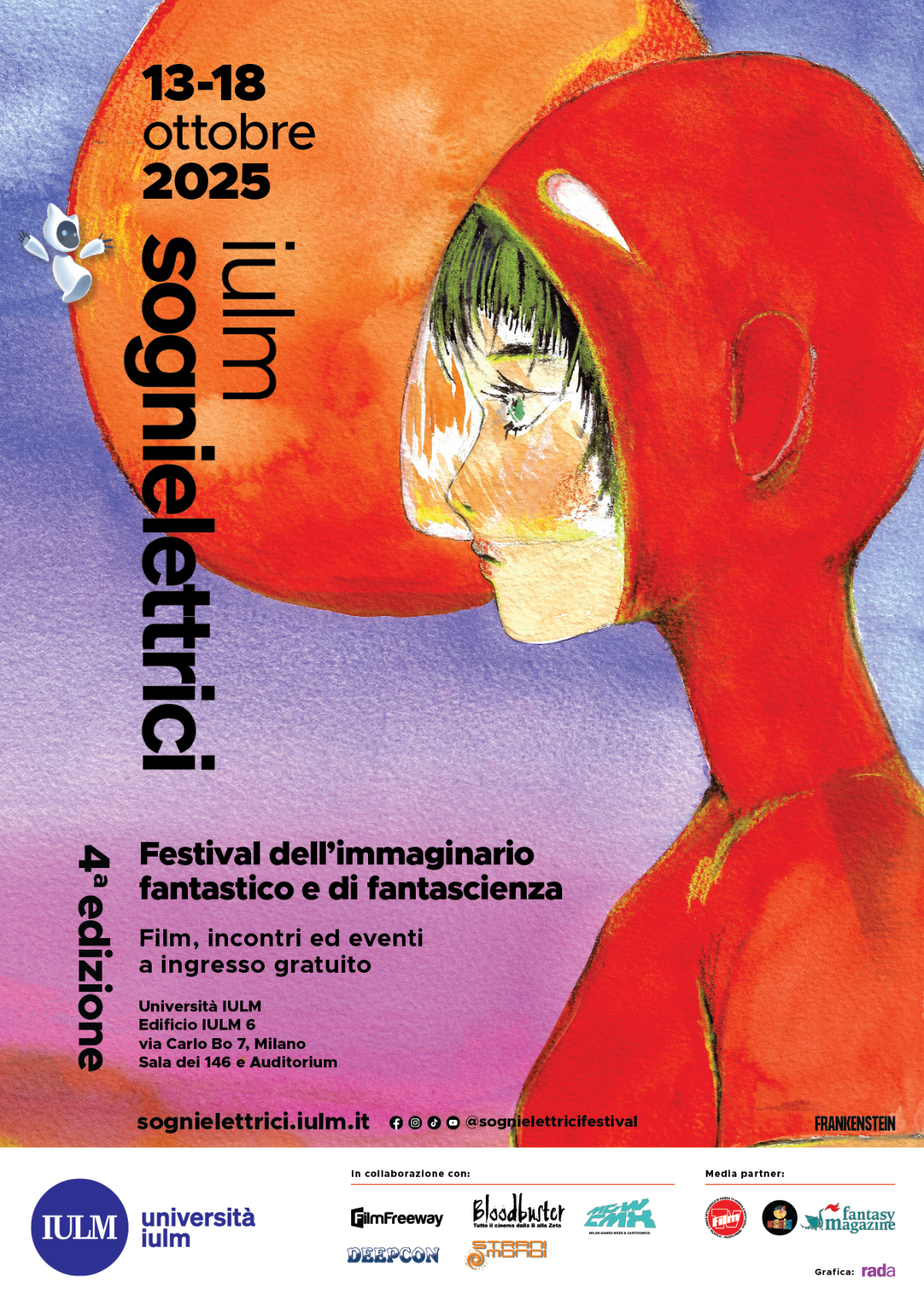 la locandina ufficiale di sognielettrici 2025 - nerdface
