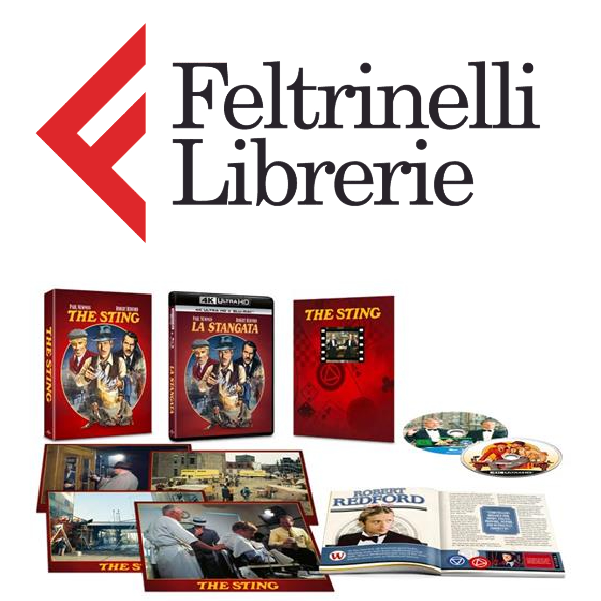 lo shop feltrinelli dove acquistare l'home video in edizione speciale de la stangata - nerdface