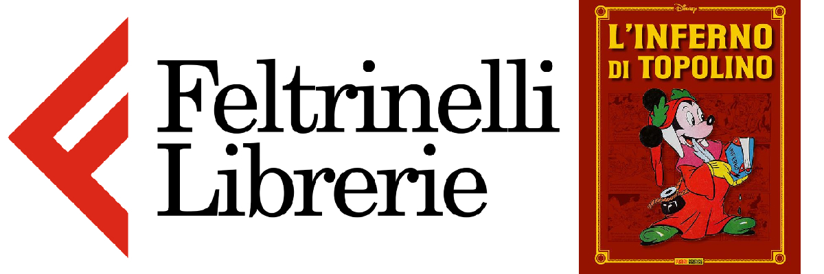 lo shop feltrinelli dove acquisrtare l'inferno di topolino tratto dalla commedia di dante alighieri - nerdface