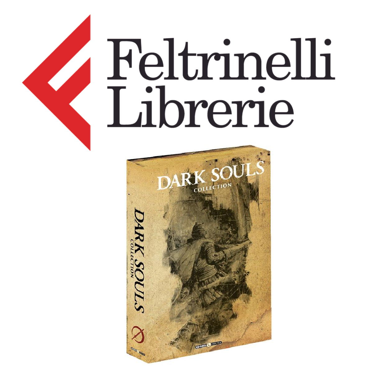 lo shop feltrinelli dive acquistare la collezione di libri di dark souls - nerdface