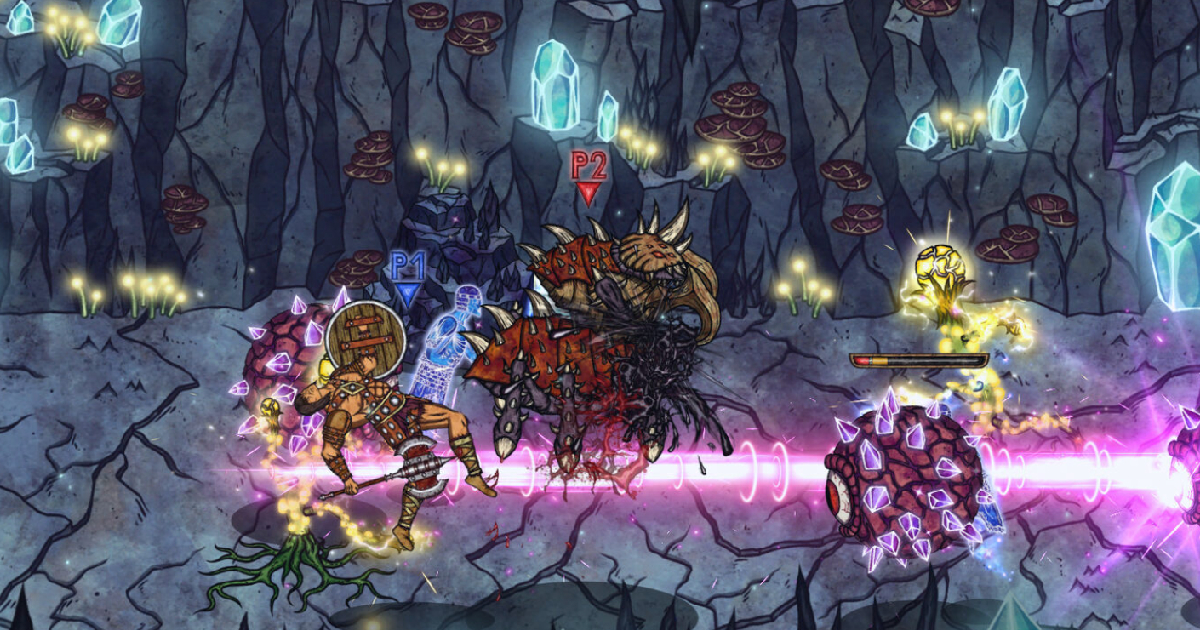 un momento di gioco di king's blade - nerdface