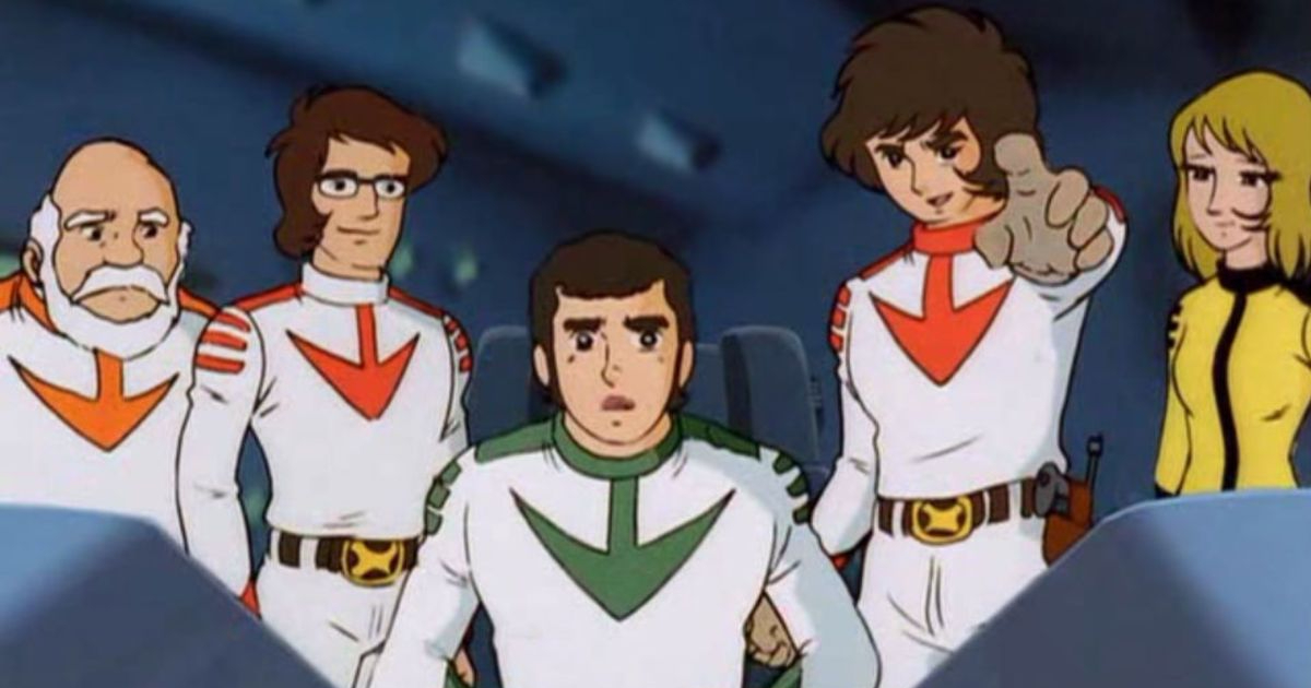 l'equipaggio della coprazzata yamato dell'anime star blazers - nerdface