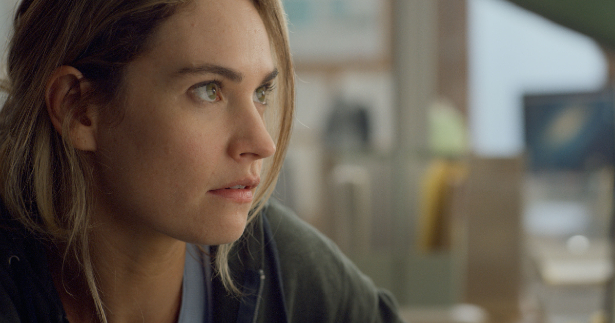 lily james in swiped sembra avere un'idea - nerdface