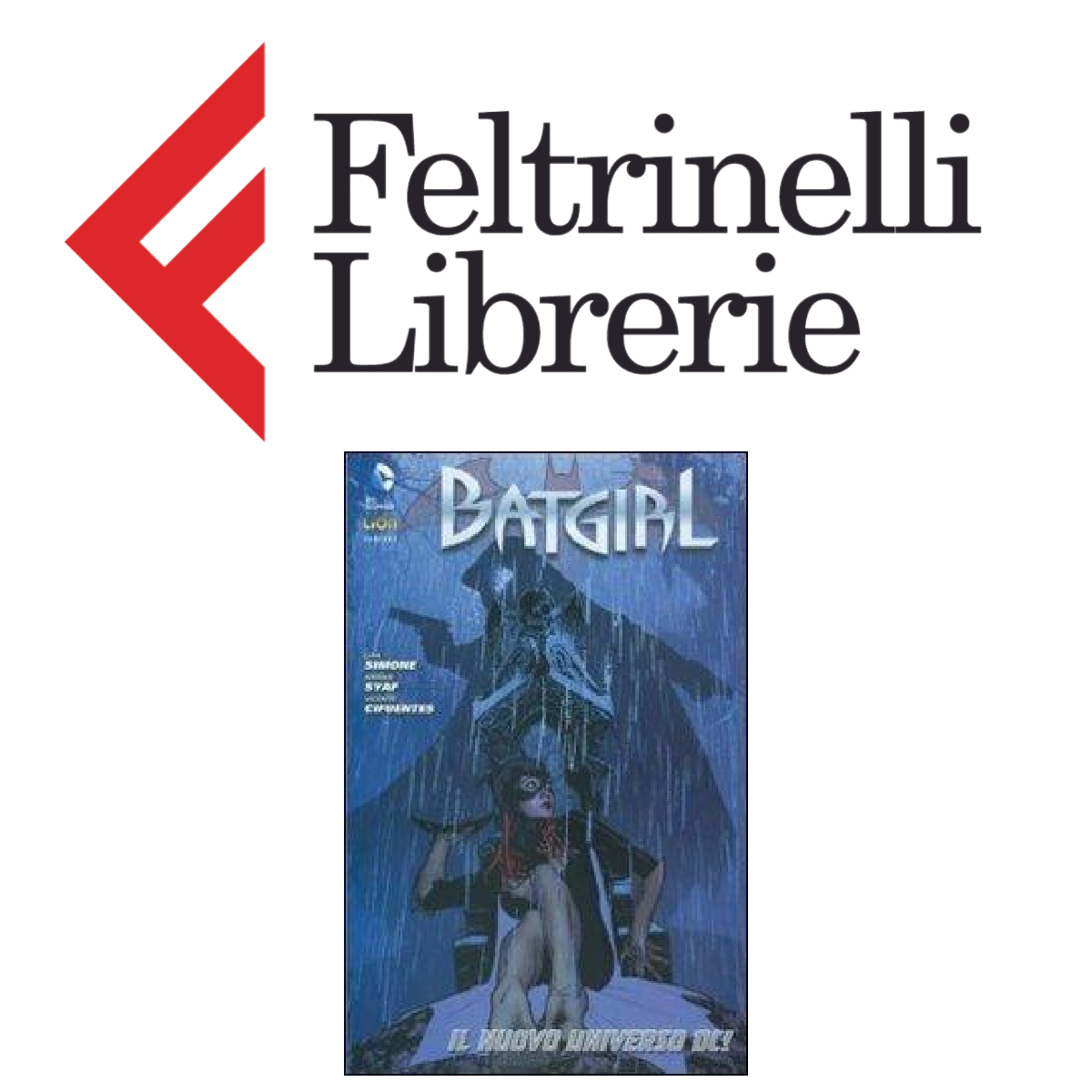 lo shop feltrinelli dove acquistare il fumetto in variant di batgirl - nerdface