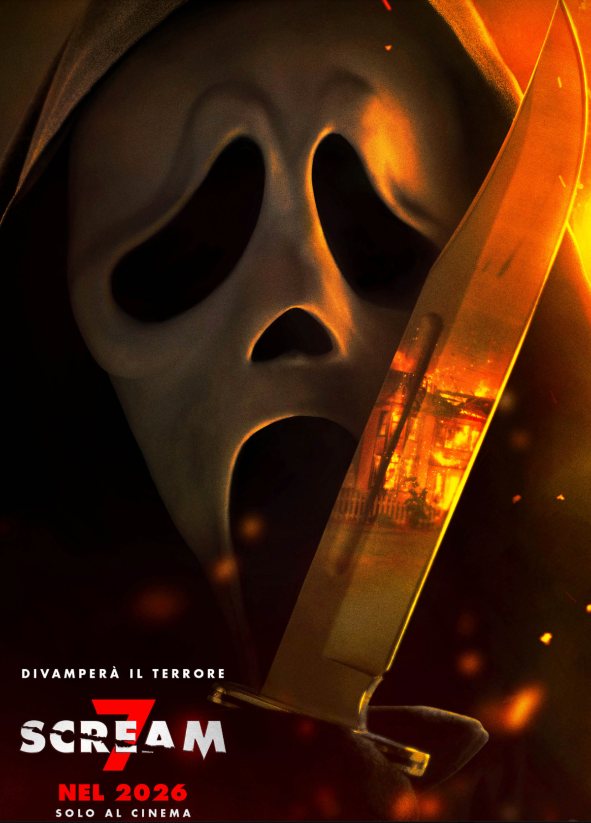 il poster ufficiale di scream 7 - nerdface