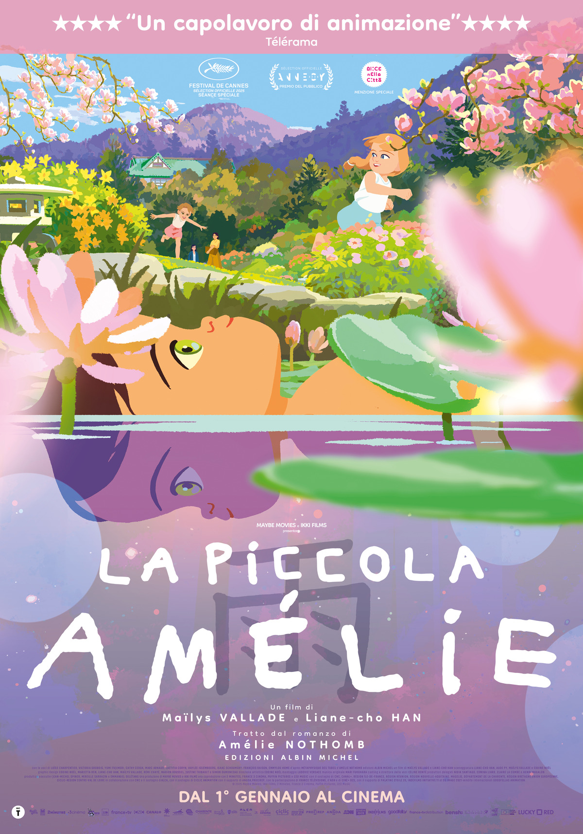 poster ufficiale de La piccola Amélie - nerdface