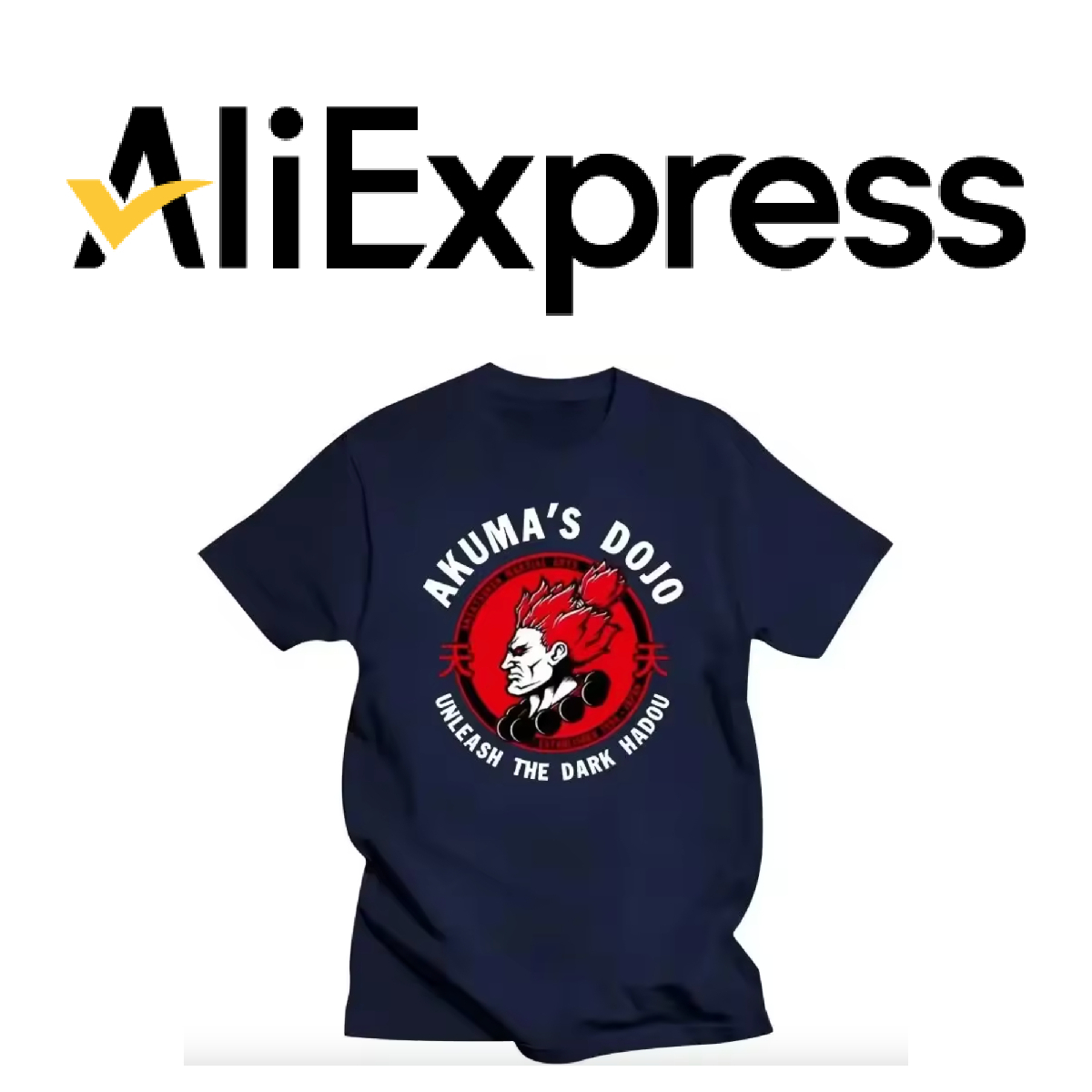 lo shop aliexpress dove acquistare la t-shirt di street fighter - nerdface