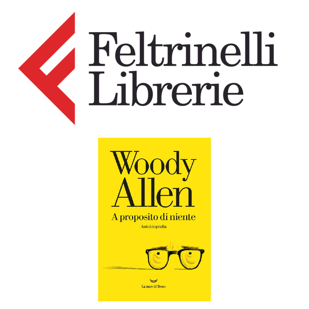 lo shop feltrinelli dove acquistare il libro di woody allen a proposito di niente - nerdface