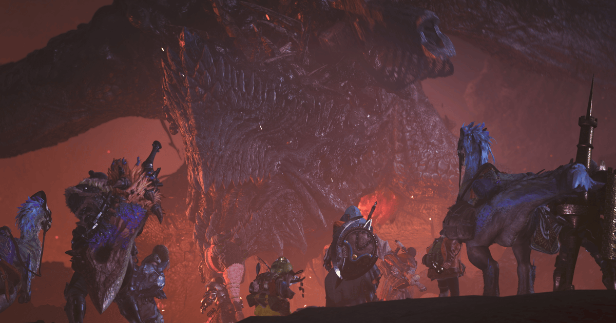 un drago si stagli minaccioso contro i protagonisti - nerdface