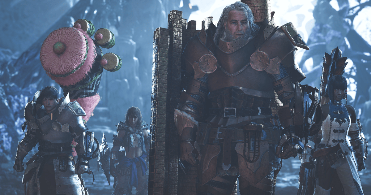 trailer-e-novita-dal-monster-hunter-showcase-di-dicembre-nerdface personaggi durante una cutscene del Monster hunter showcase- nerdface