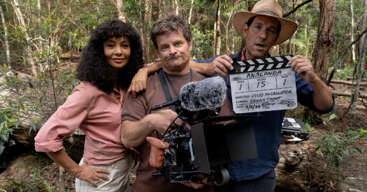 paul rudd tiene il ciak. di anaconda - nerdface