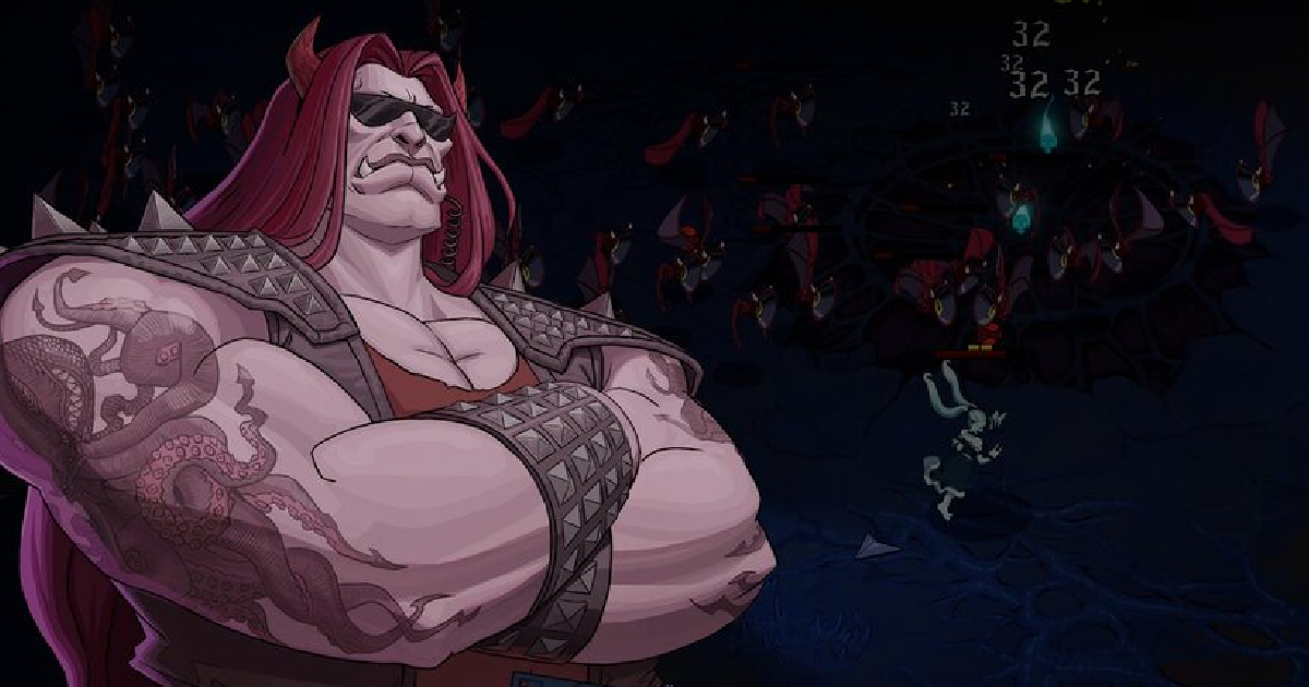 un demone occhialuto di devil jam - nerdface