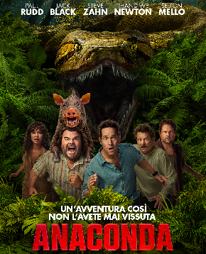 il poster ufficiale di anaconda - nerdface