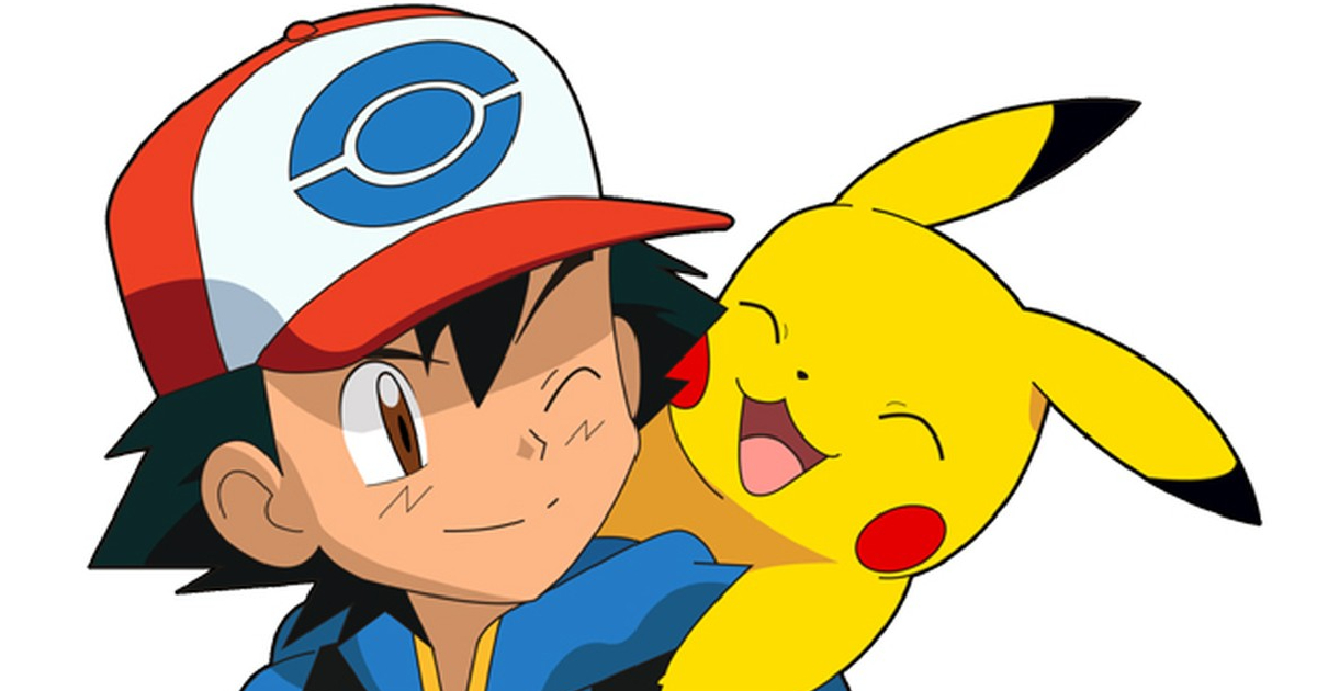 pikachu dei pokémon strizza l'occhio al suo allenatore - nerdface