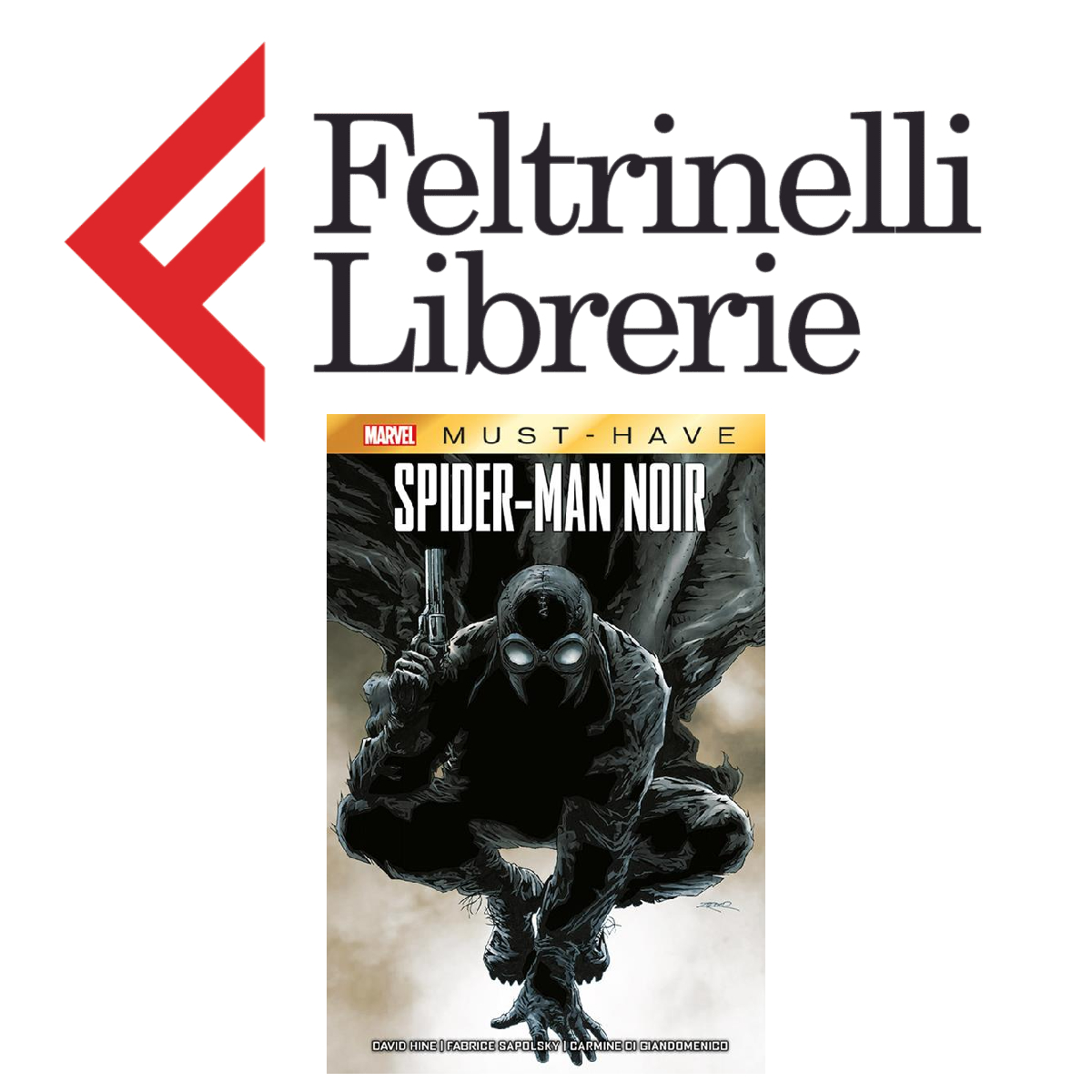lo shop feltrinelli dove acquistare il fumetto spider-man noir - nerdface