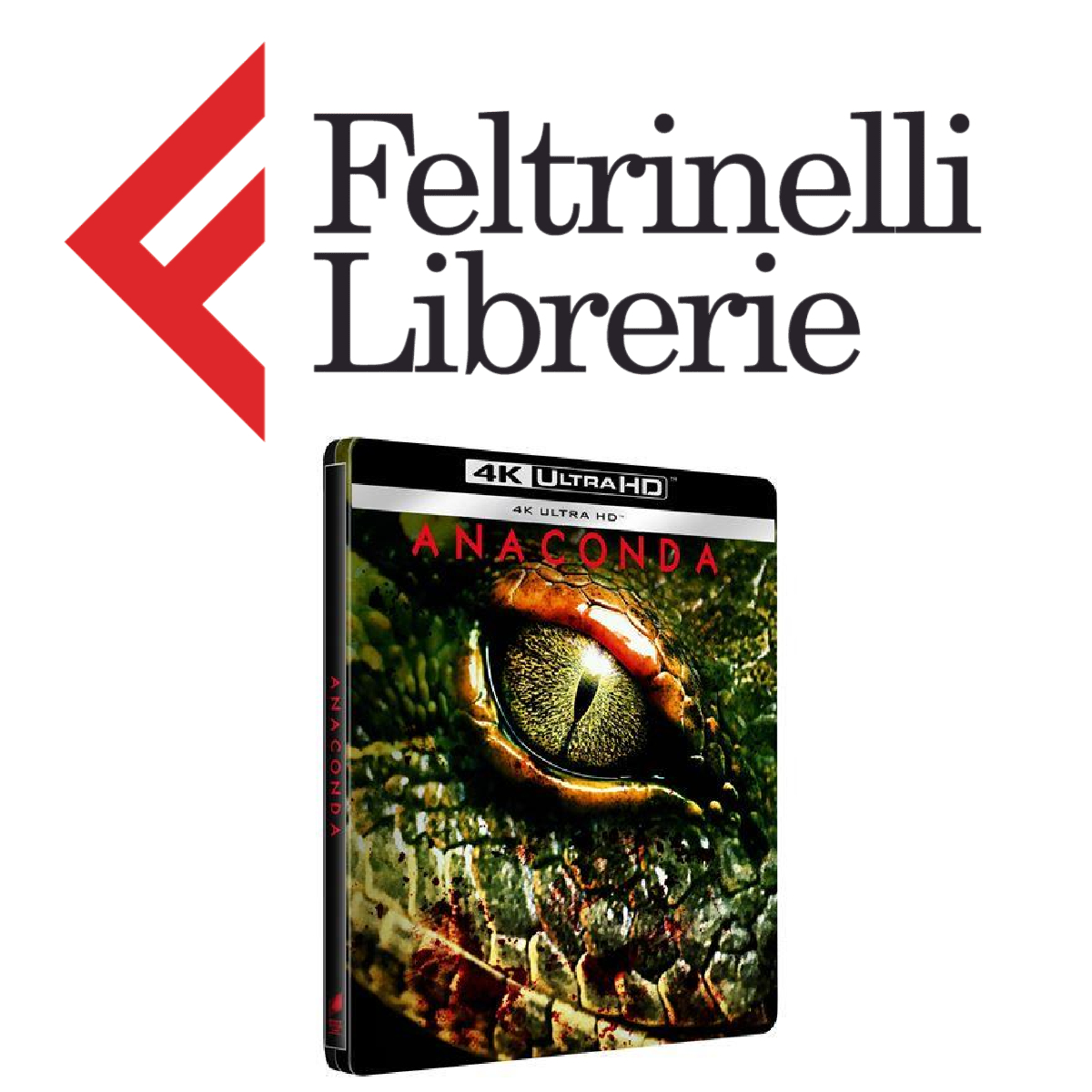 lo shop feltrinelli dove acquistare il blu-ray in special edition di anaconda - nerdface