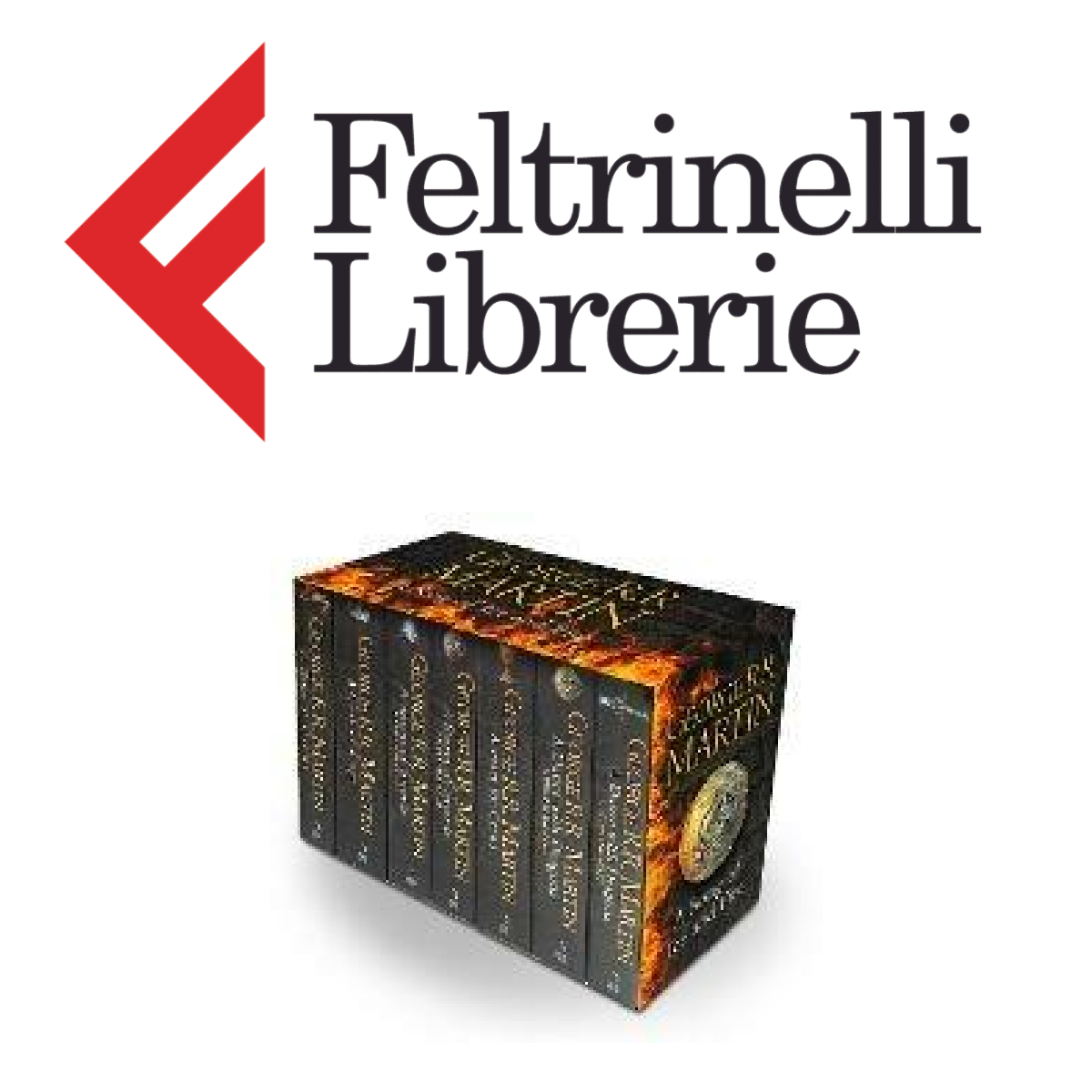 lo shop feltrinelli dove acquistare la collezione completa dei libri di game of thrones - nerdface