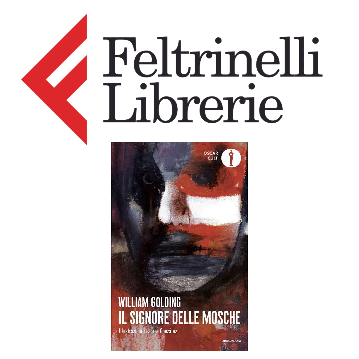 lo shop feltrinelli dove acquistare il libro il signore delle mosche - nerdface