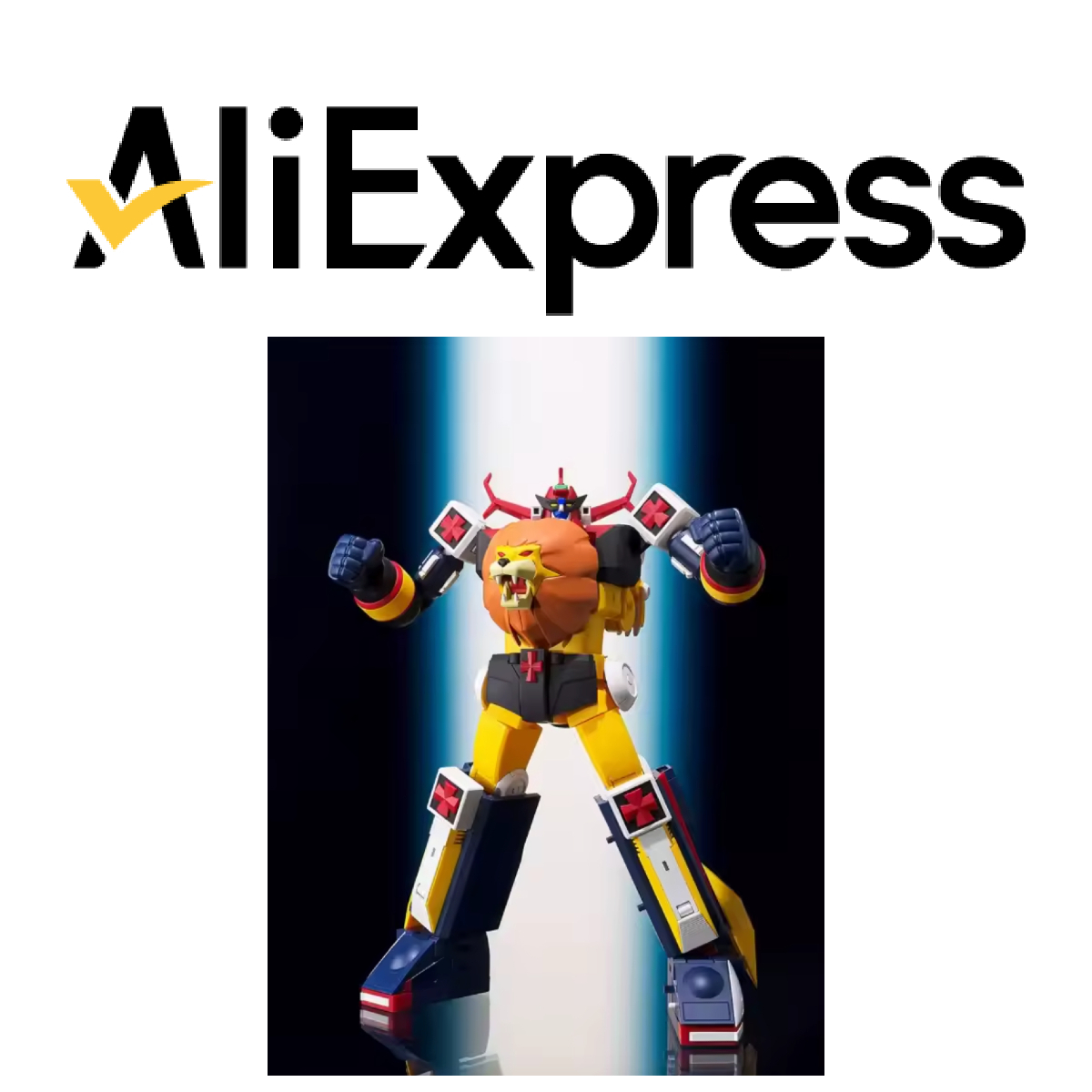 lo shop aliexpress dove acquistare il model kit bandai di daltanious - nerdface 