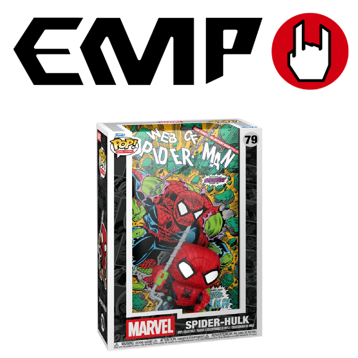 lo shop emp dove acquistare il funko pop di spider-man - nerdface
