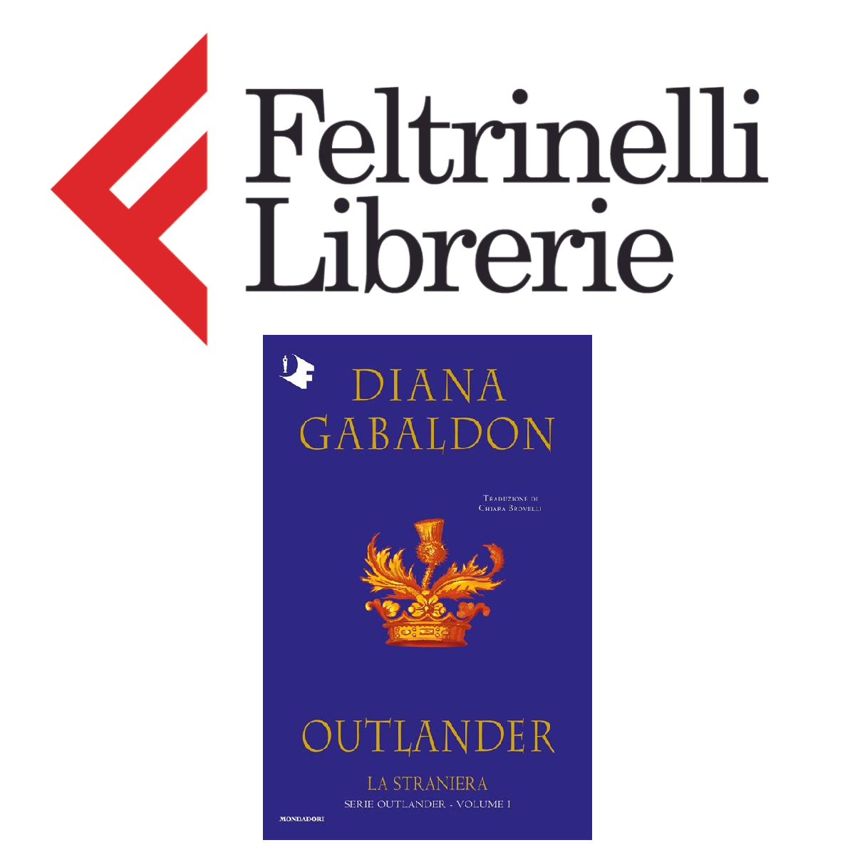 lo shop feltrinelli dove acquistare il libro outlander - nerdface