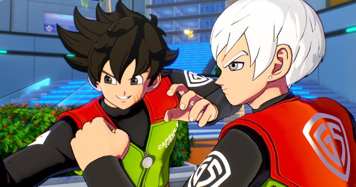 due protagonisti di dragon ball xenoverse 3 - nerdface