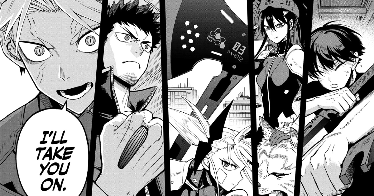 i personaggi di kaiju no. 8 b-side sono pronti alla battaglia - nerdface