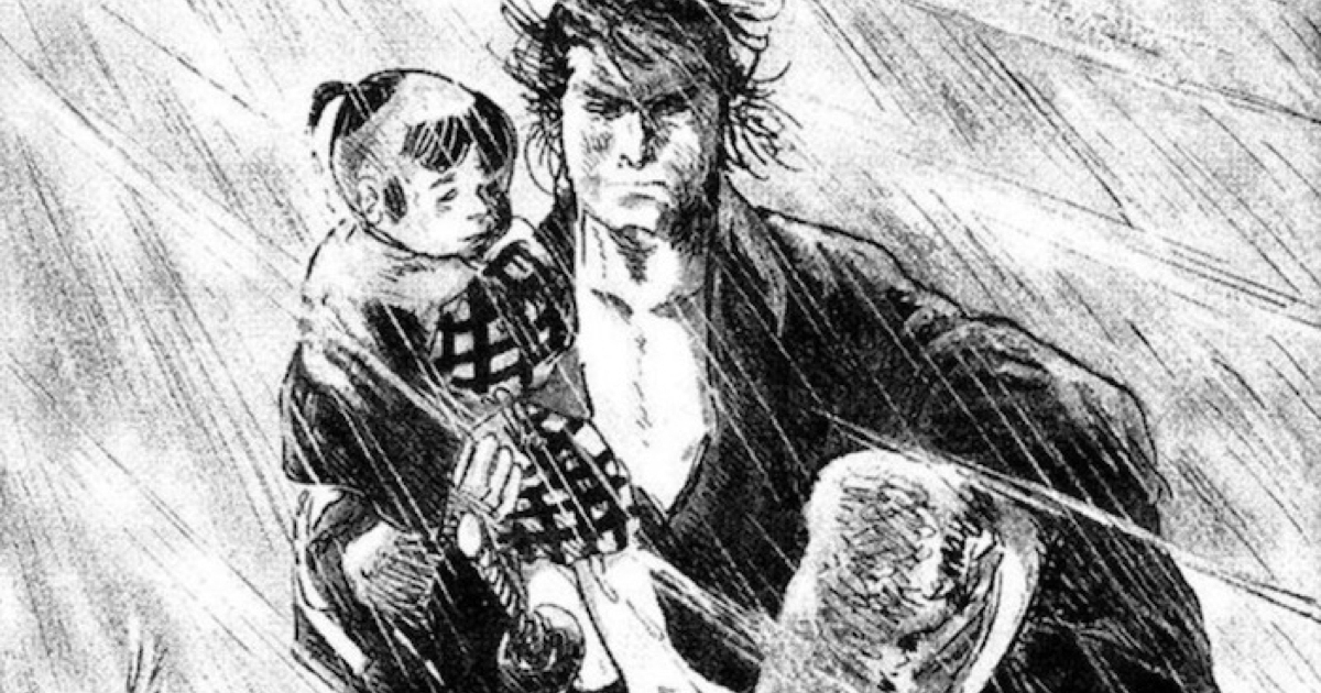 i due protagonisti di lone wolf and cub il manga di kazuo koike - nerdface