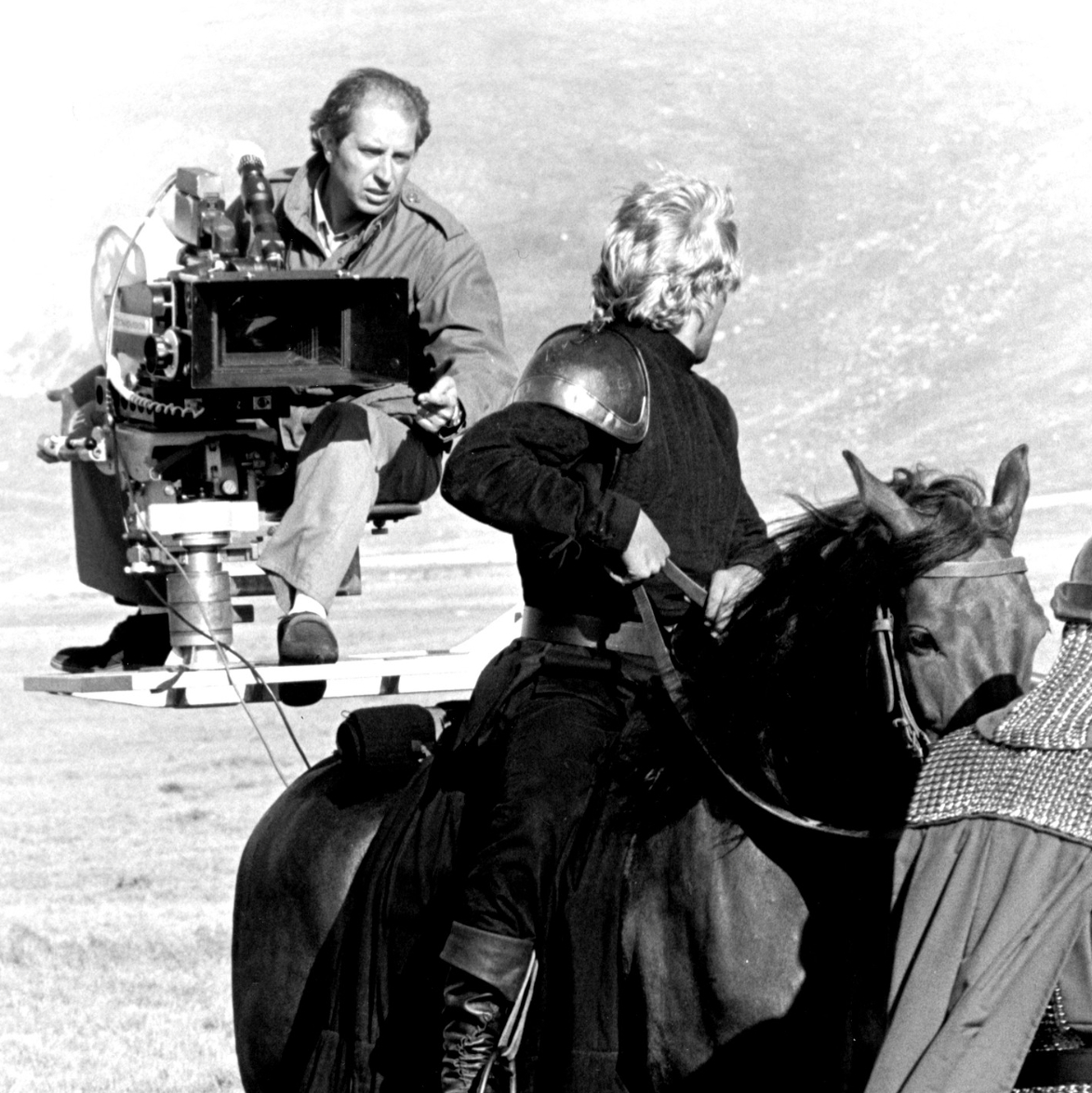 richard donner riprende rutger hauer a cavallo in ladyhawke - nerdface