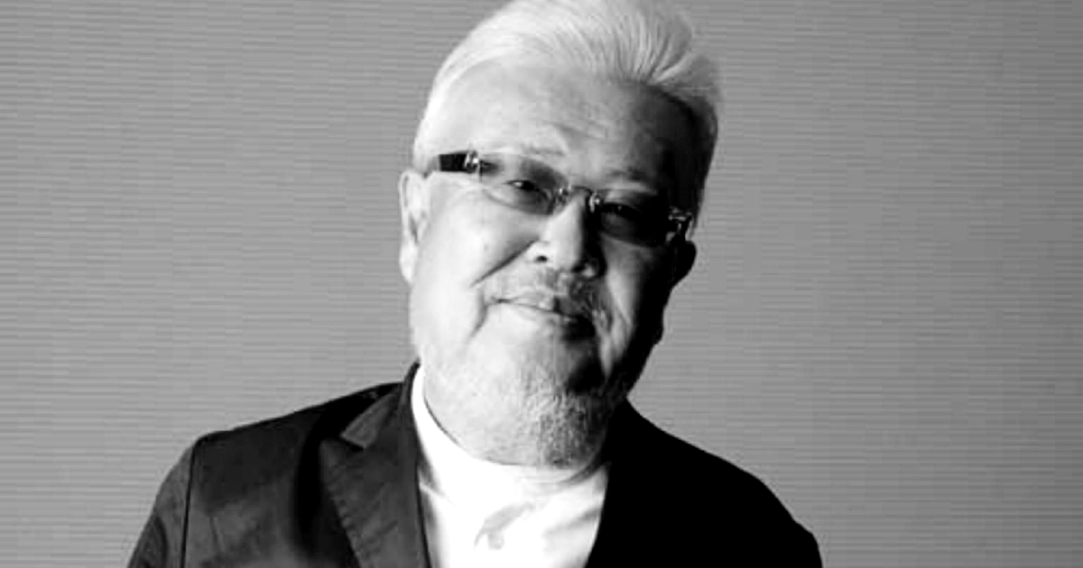 kazuo koike in un ritratto in bianco e nero - nerdface