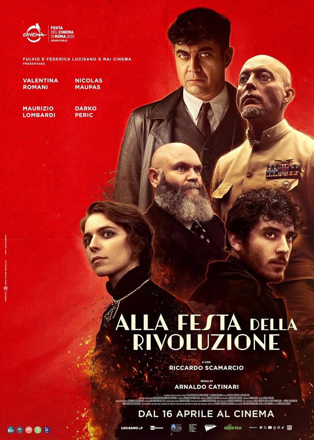 il poster ufficiale de alla festa della rivoluzione - nerdface