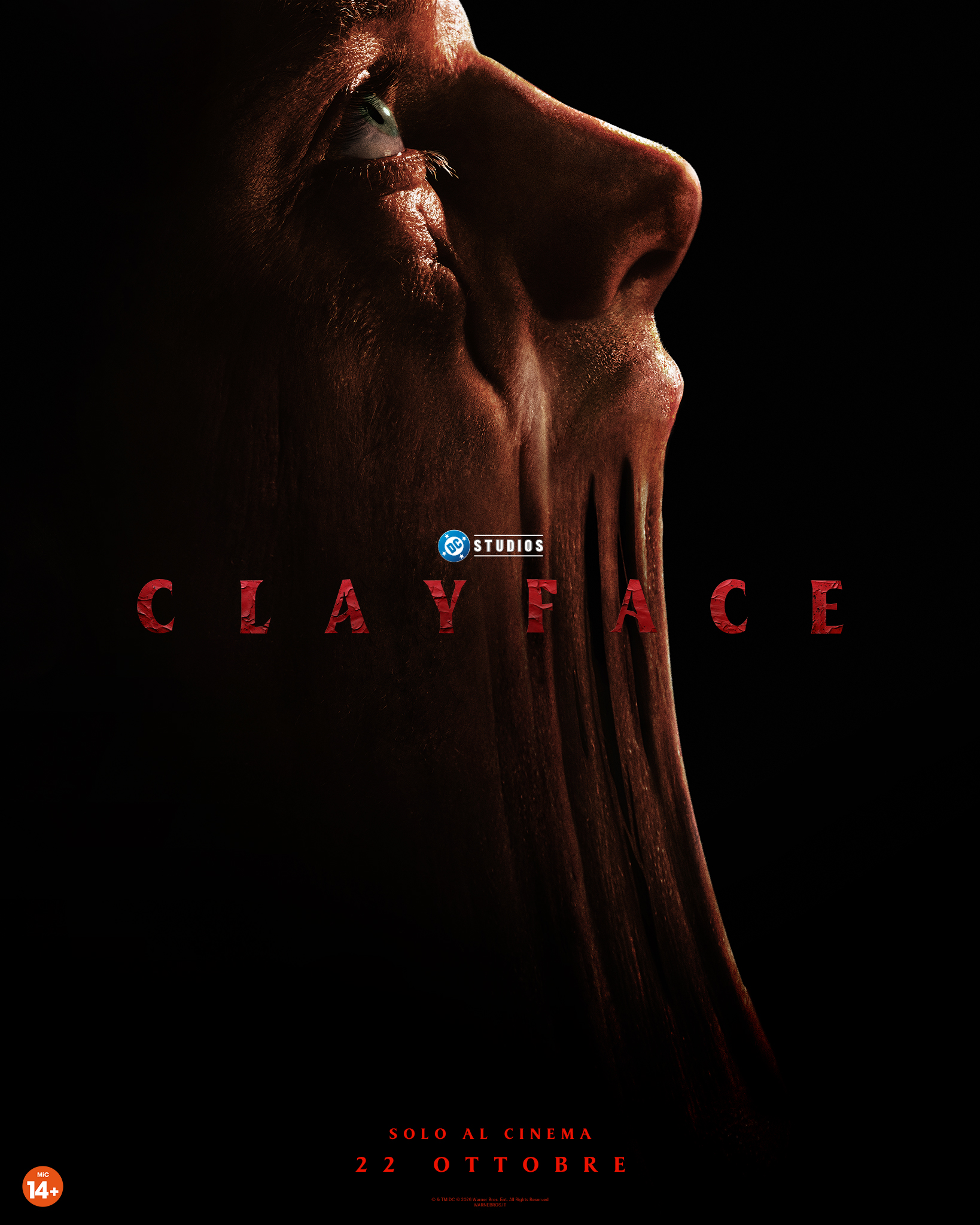 il poster ufficiale di clayface - nerdface