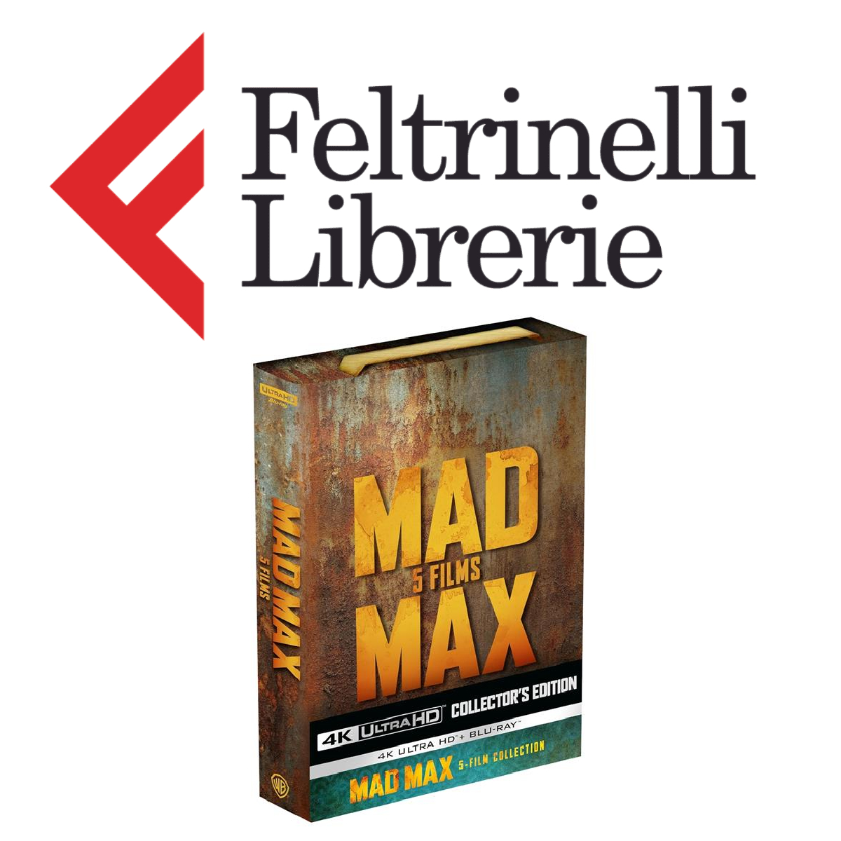 lo shop feltrinelli dove acquistare il cofanetto tank collection di mad max - nerdface