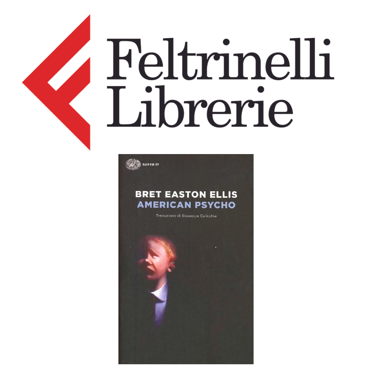 lo shop feltrinelli dove acquistare il libro american psycho - nerdface