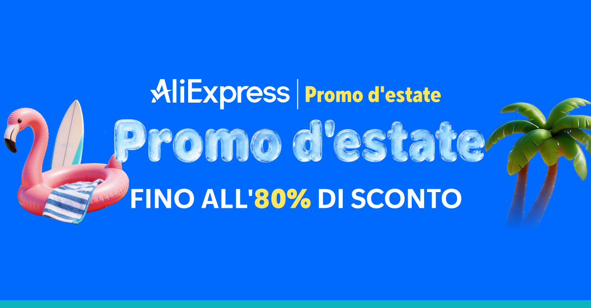 la promo d'estate di aliexpress con sconti e spedizione gratuita - nerdface