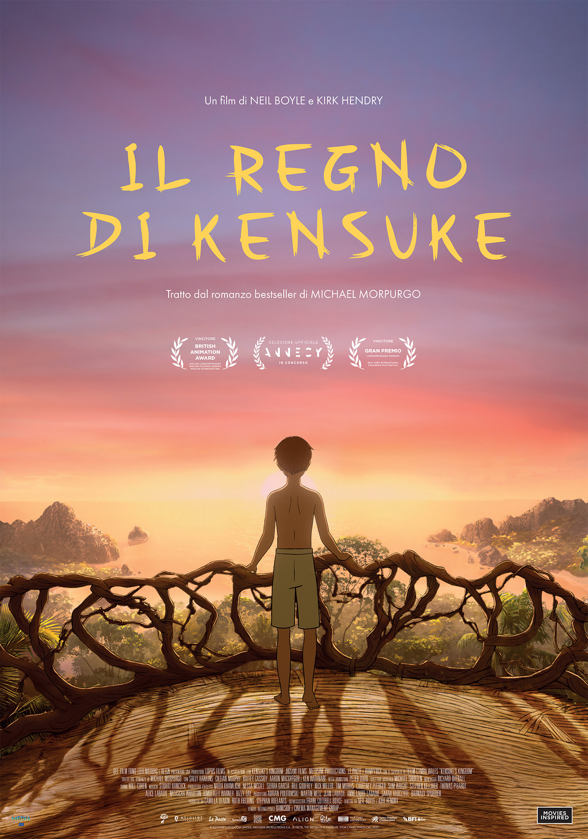 Il poster ufficiale de Il regno di Kensuke - nerdface