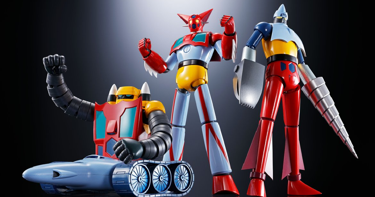i tre modelli di getter robot - nerdface