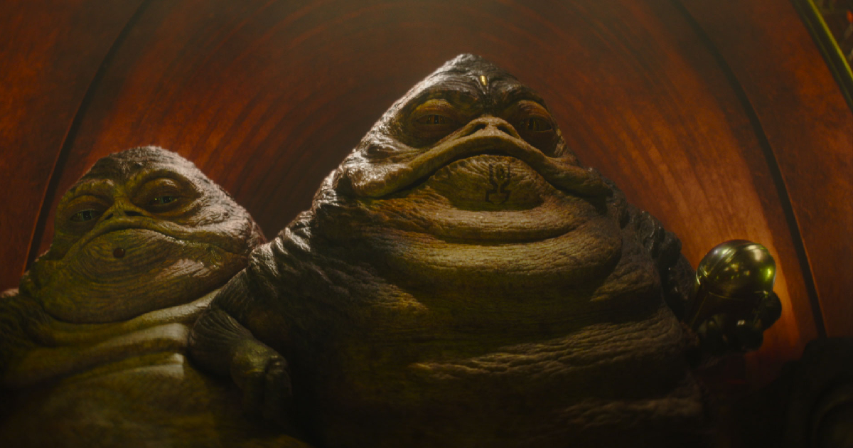 gli hutt in the mandalorian and grogu - nerdface