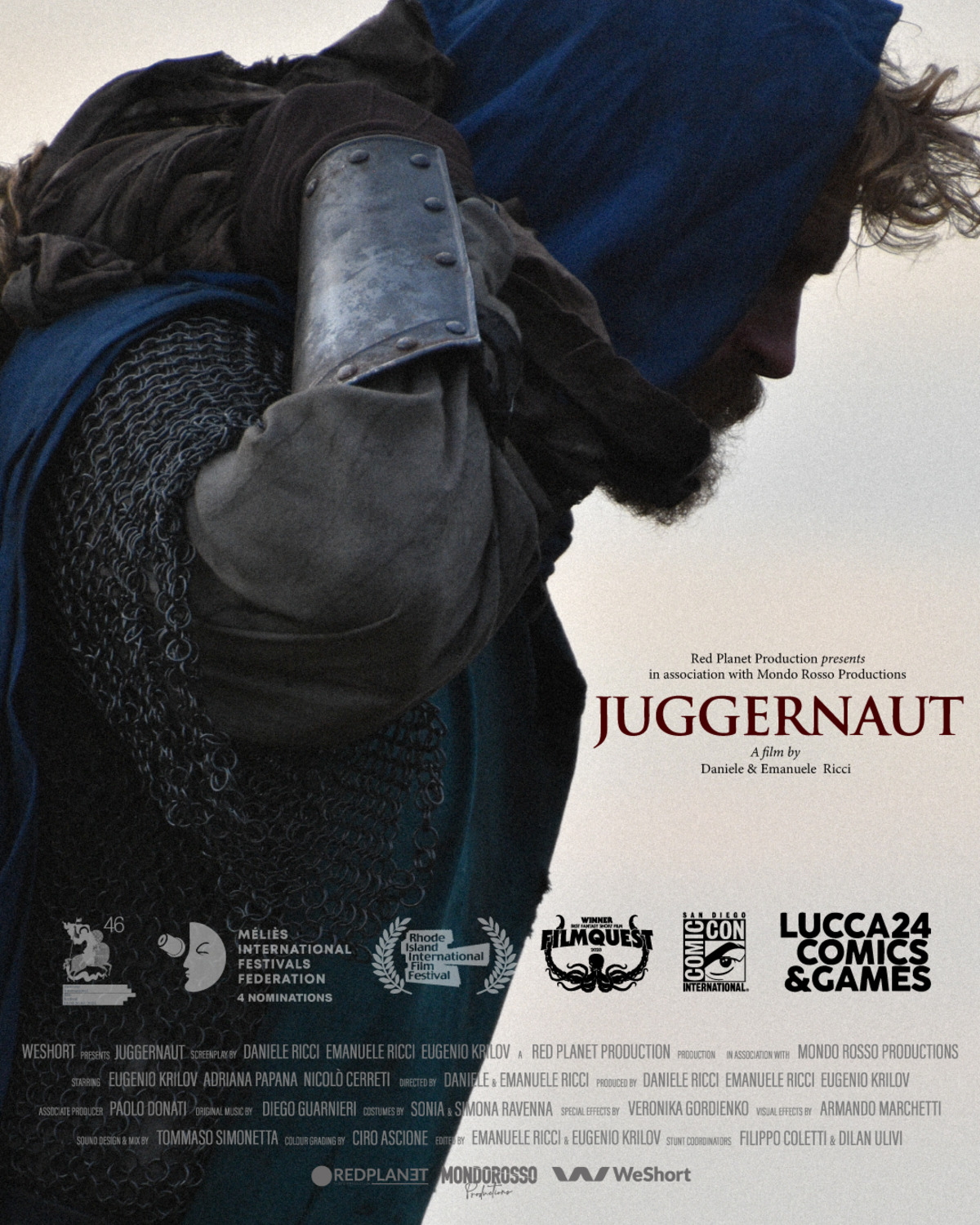 Il poster ufficiale di Juggernaut - nerdface