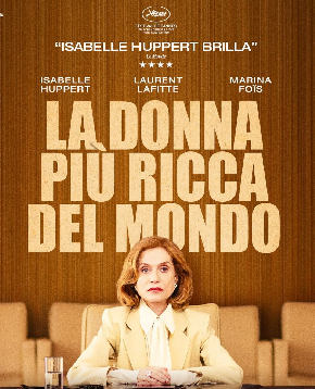 il poster de la donna più ricca del mondo - nerdface