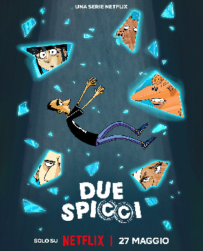 il poster ufficiale di due spicci di zerocalcare - nerdface