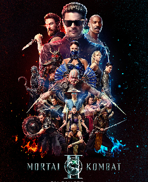 il poster ufficiale di mortal kombat 2 - nerdface