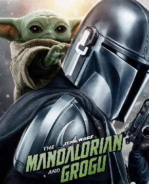 il poster ufficiale di the mandalorian and grogu - nerdface
