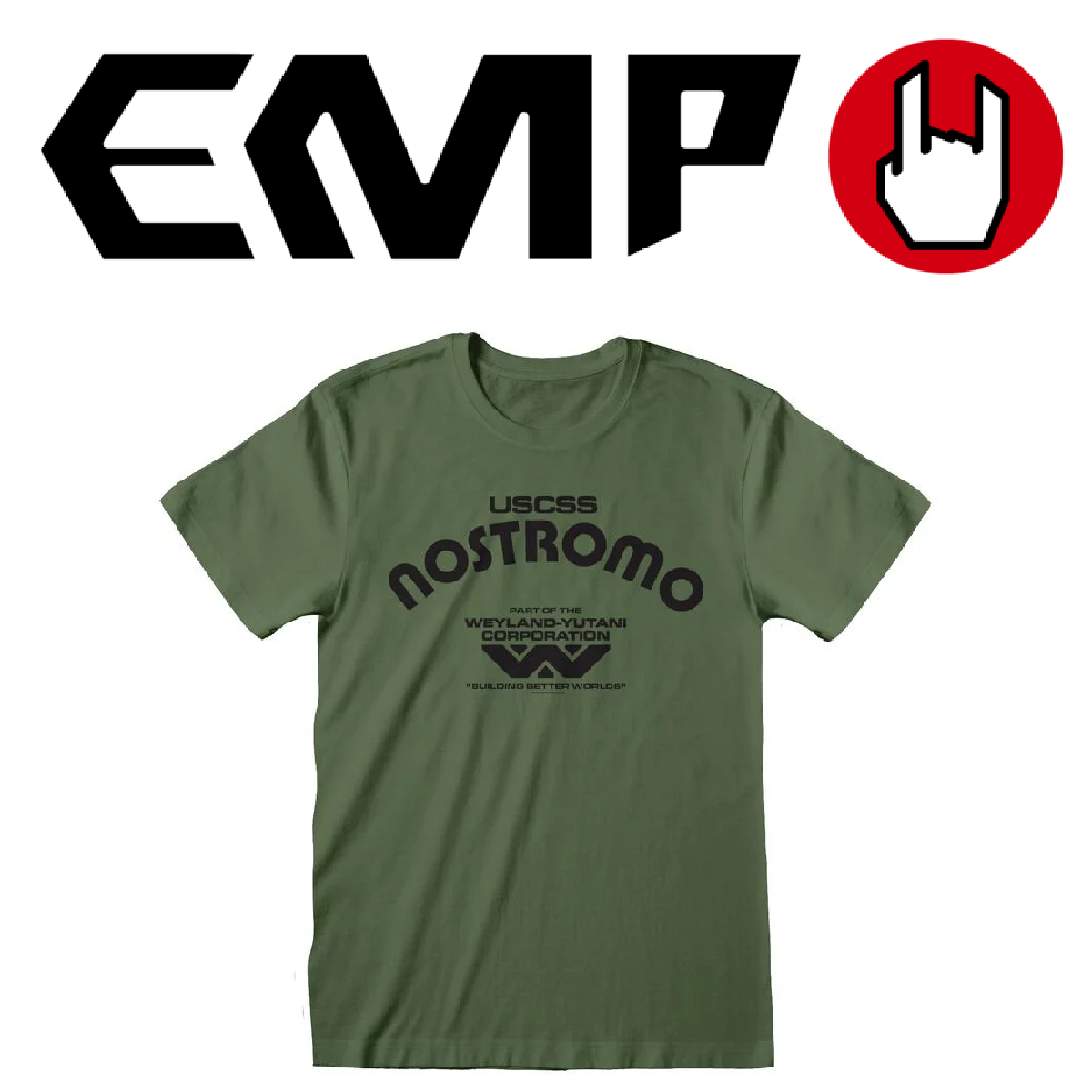 lo shop emp dove acquistare la t-shirt di alien della nostromo - nerdface