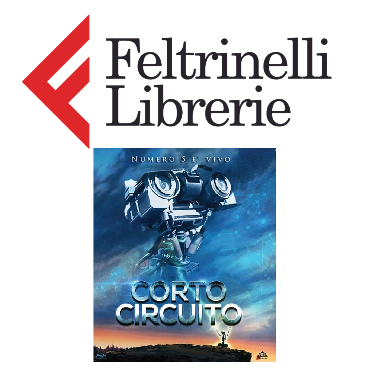 lo shop feltrinelli dove acquistare il blu-ray di corto circuito - nerdface