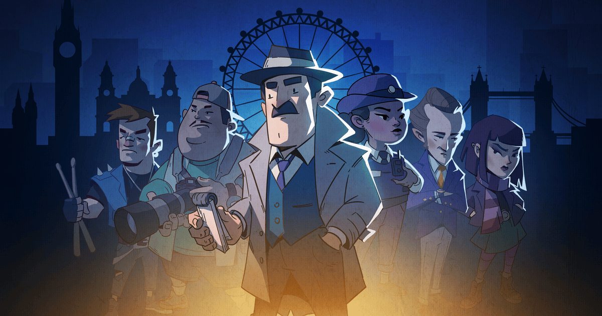 La key art di Case Solved: The London Files, il detective game cozy noir di Minimol Games - nerdface