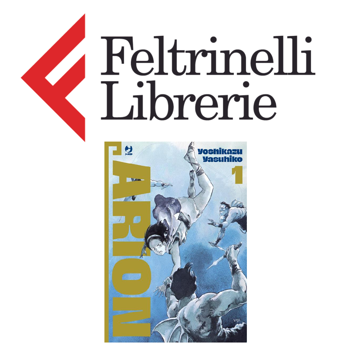 lo shop feltrinelli dove acquistare il manga volume 1 di arion - nerdface